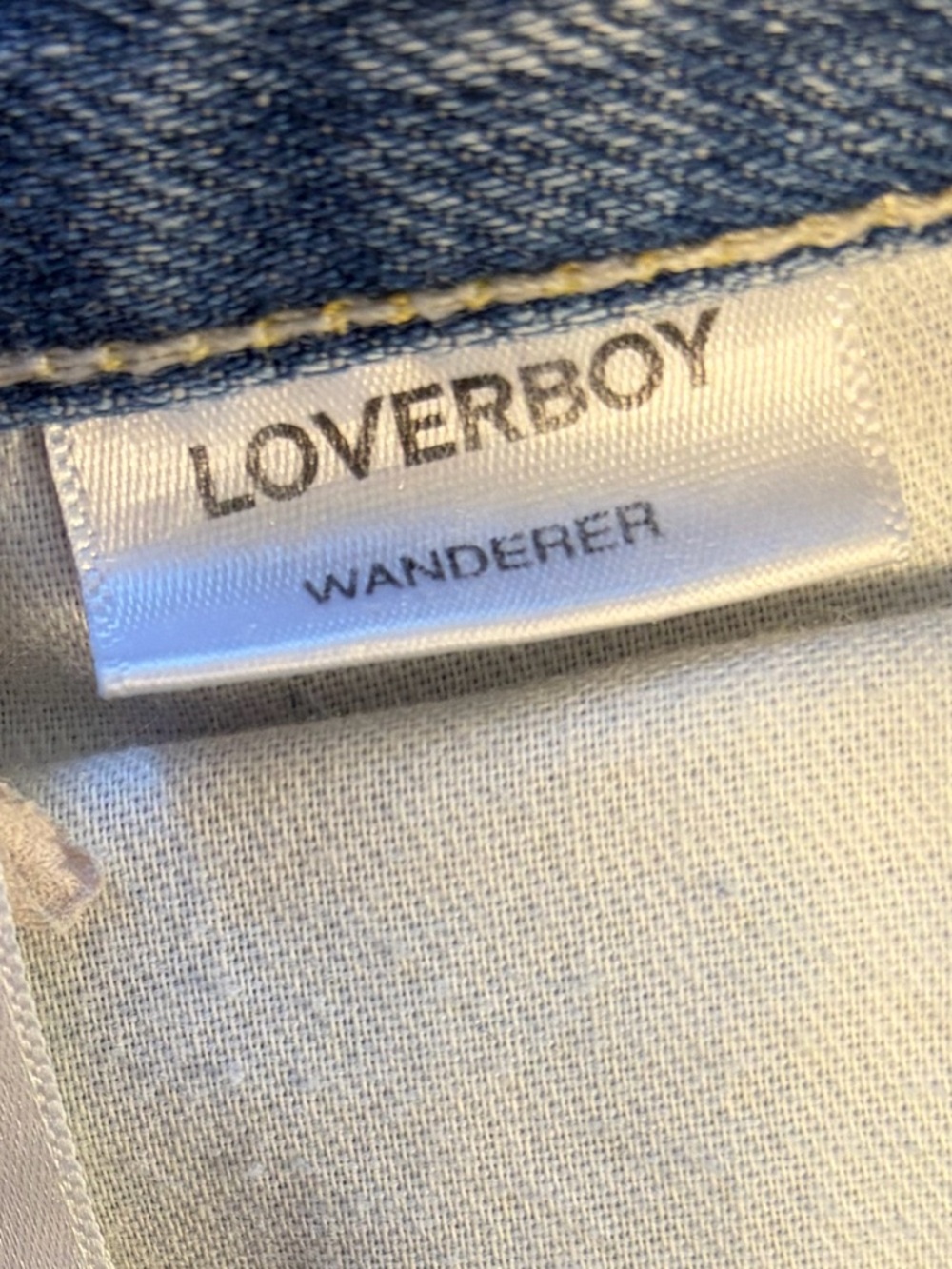 AMO Loverboy Wanderer Blue Jeans - Picture 12 of 12